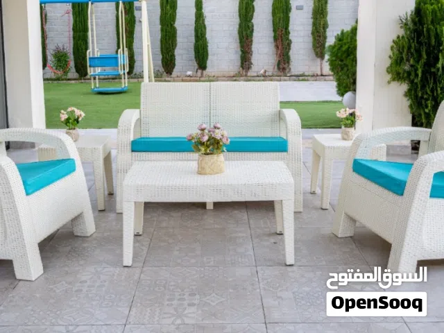 أطقم جلسات خارجيه ابتداء من 149 بأحداث الموديلات وعدة الالوان تتوفر لدينا خدمة التوصيل