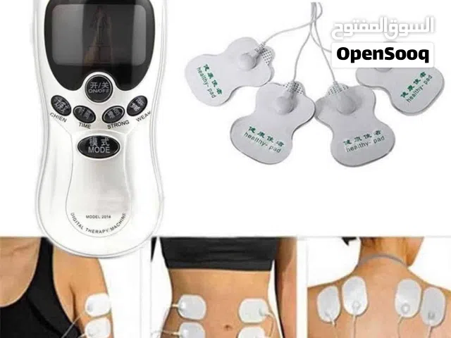 جهاز مساج الجسم بالنبضات الكهربائيه قلم تحفيز الاعصاب EMS لاصقات المساج بالوخز للاعصاب العضلات تدليك