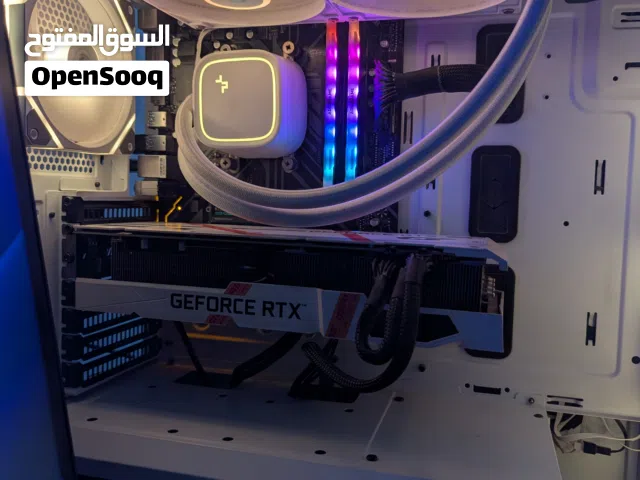 حاسبة pc gaming white نظيفة فول مواصفات