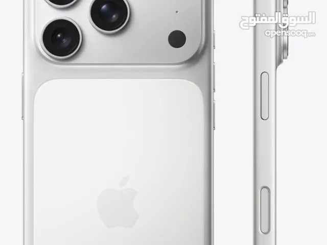 iPhone 17pro max 256GB silver آيفون 17 برو ماكس سيلفر