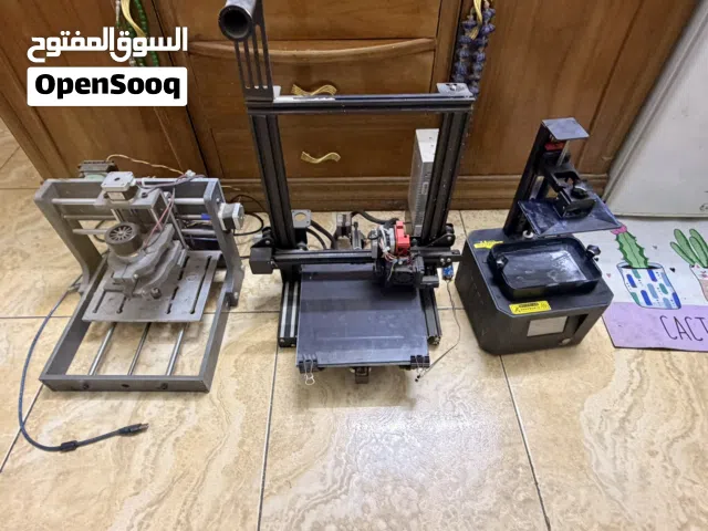 طابعات ثلاثية الابعاد + cnc للبيع