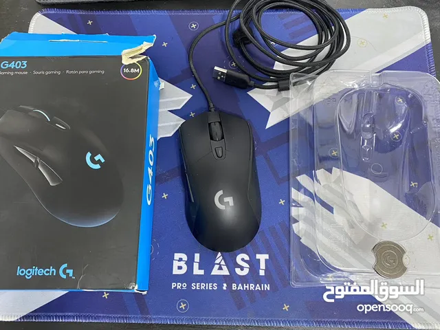 ماوس لوجيتك g403 مع كامل اغراضه