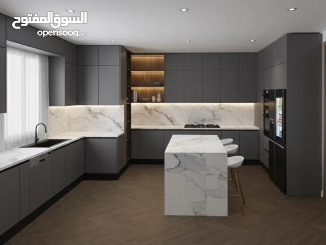 مطابخ خشب ام دي اف وكنتر