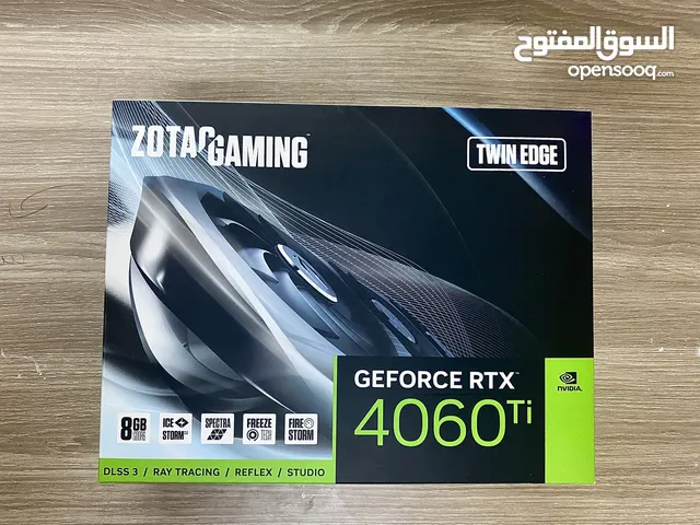 كرت zotac 4060Ti  ( الوصف مهم ) ‎  -> ‎ ‎ ‎ ‎  ‎  ‎ ‎ ‎ ‎  ‎ ‎ ‎ ‎