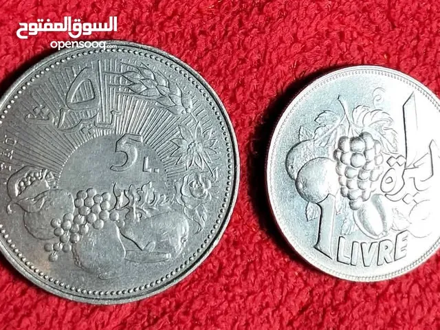 نوادر لبنان عملة