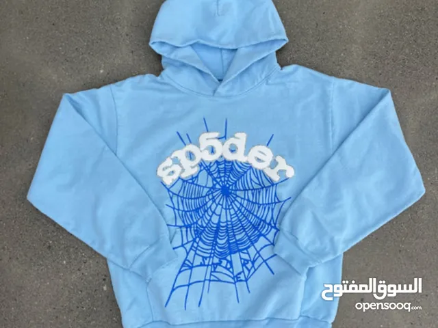 Sky Blue Sp5der Hoodie – Replica – Brand New — very cheap