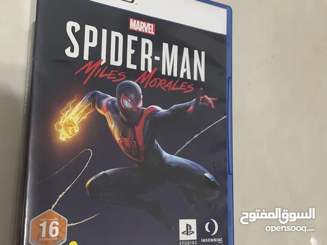 سبايدر مان مايلز موراليز ps5(مفتوح لاكن غير مستخدم )