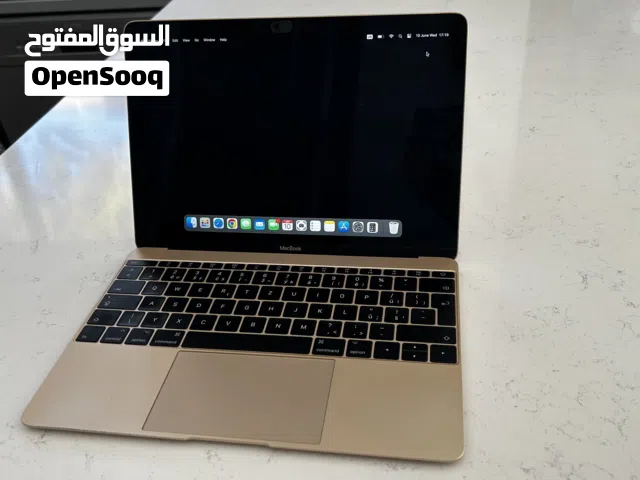 MacBook 12 إنش، موديل 2017، RAM 8GB، SSD 256GB