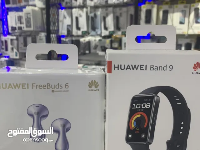 Huawei freebuds 6 purple with band Huawei band 9