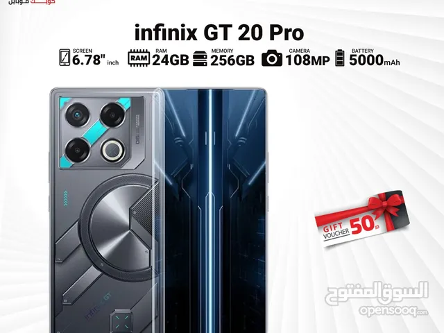 INFINIX GT 20 PRO ( 256GB ) / 24 RAM NEW /// انفينكس جي تي 20 برو ذاكره 256 جيجا الرام 24 الجديد