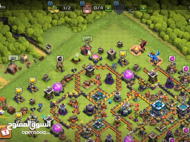 مطلوب حساب كلاش اوف كلانس تاون 13 او 14 يكون سعره حدود 50 الى 70 ريال