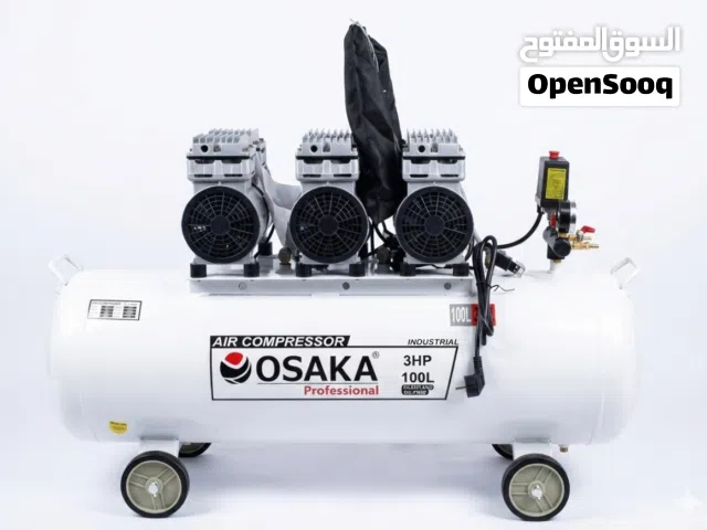 Osaka Professional 3HP Industrial Air Compressor – 100 Liter Heavy Duty
