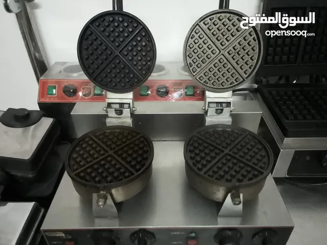 ماكينات وافل وكريب شغالات ميه ميه بحال الوكاله