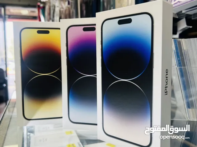 iphone 14 pro max ( /256GB) ايفون  14 برو ماكس جديد كفالة شرق أوسط