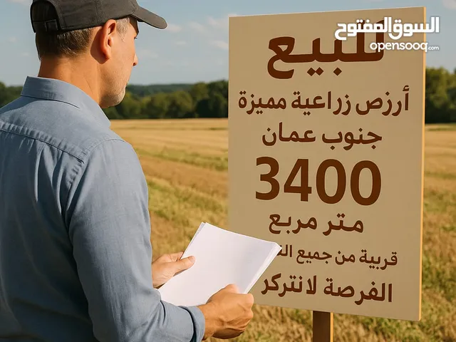 Farm Land for Sale in Amman Al Jizah