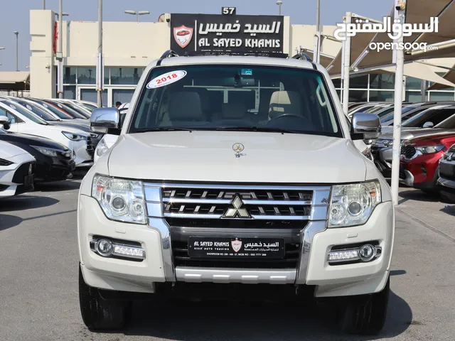 MITSUBISHI PAJERO -2018 -Engine 3.8L -V6-Full Option -7 Seats Accident-free in excellent condition