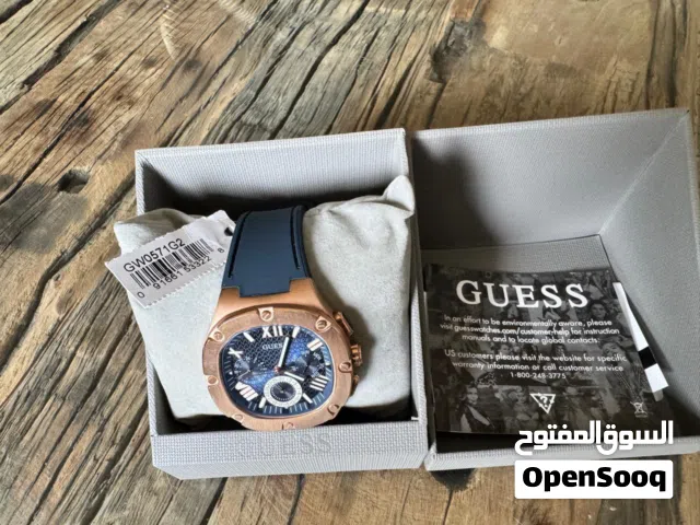 GUESS Rose Gold-Tone and Navy Silicone in brand new condition still
