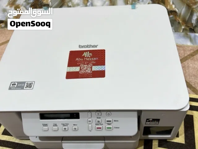 طابعة برذر d536 طباعة ملون وكذلك وجهين
