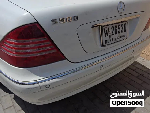 2002, Mercedes Benz, S-Class, S 500