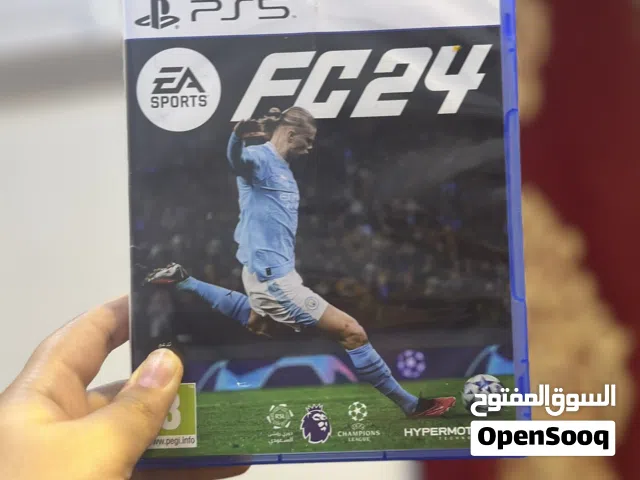 سي دي بلايستيشن (فايف ، فور ) فيفا 24 غير مستعمل ، جديد