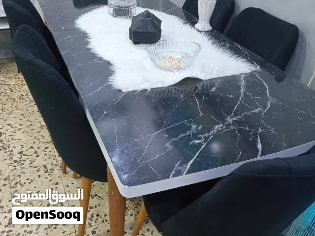 طاولة سفرة 6 كراسي