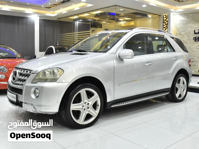 Mercedes Benz ML350 4Matic ( 2009 Model ) in Silver Color GCC Specs