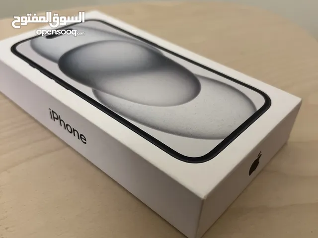 آيفون 15 جديد (غير مستعمل ، بكرتونه مختوم)