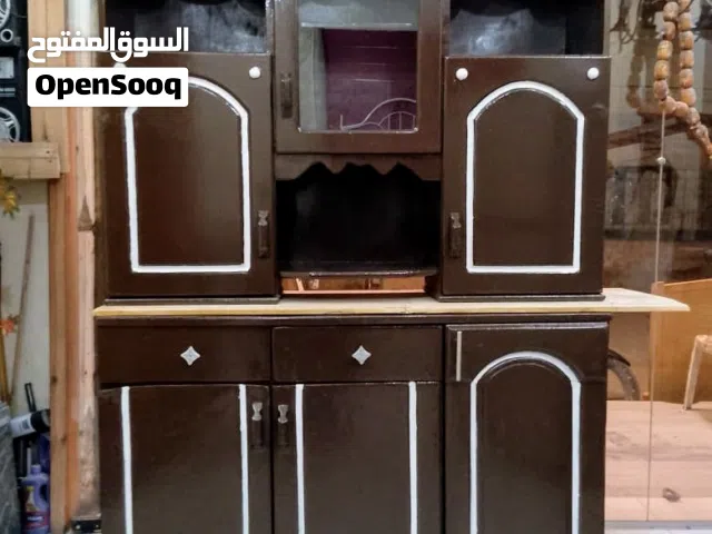 مطبخ 120سم خشب كونتر استعمال بحالة ممتازة بدون اى عيوب