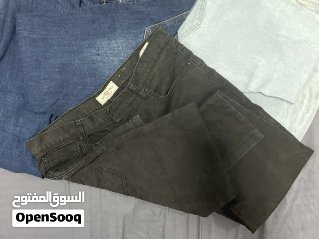 3 جينزات (اسود - كحلي - سماوي)