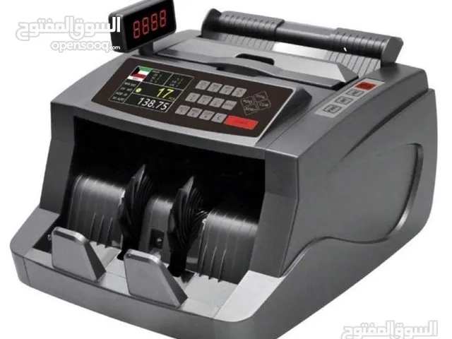 ماكينة عد النقود وكشف النقود المزورة ‏ (دولار  . كويتي . يورو) ‏