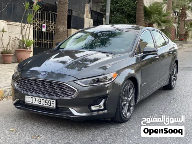 فورد فيوجن موديل 2019 فل مسكر اعلى صنف بحالة الوكالة