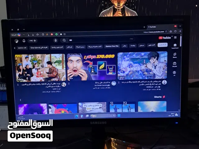 19.5 Samsung monitors for sale  in Amman