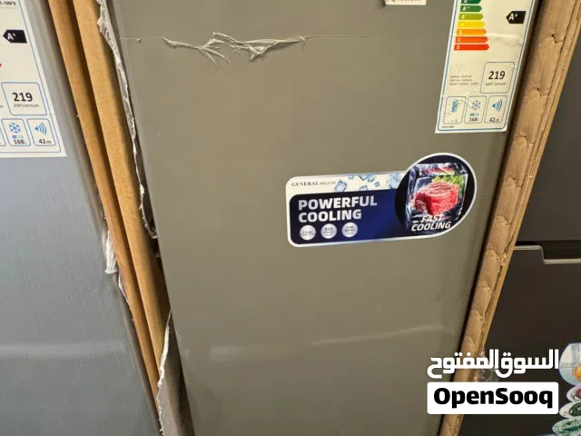 فريزر عامودي General Deluxe سعة 170 لتر انفيرتير تحتوي ع 6 أدرج تتوفر لدينا خدمة التوصيل