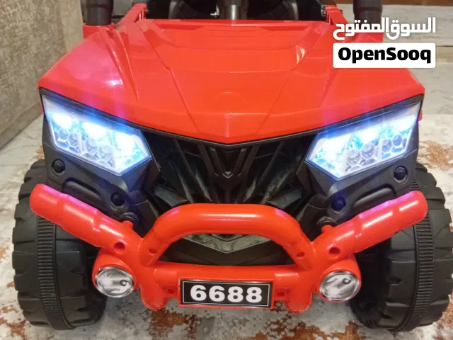 بسم الله توكلنا على الله كزيوني سيارة أطفال دفع رباعي شبه جديدة مش مستعملة هلبا بسعر مناسب للجميع