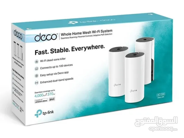 راوتر ديكوtp-link Deco M4 3pack AC1200