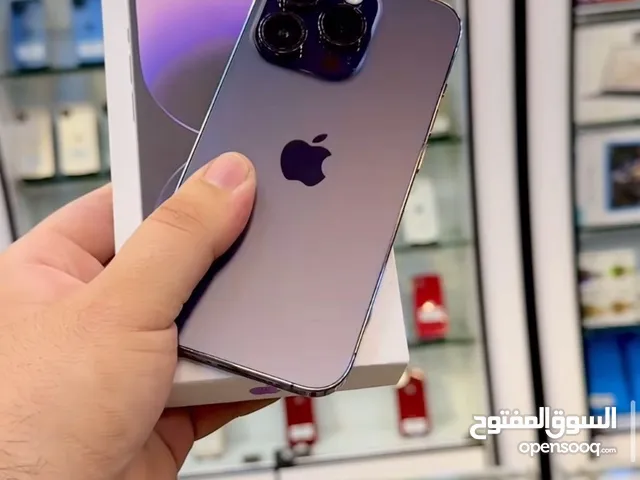ايفون 14 برو ماكس بطاريه 87 حاله ممتازه جهاز اخو جديد شرط فحص شخط مابي وكل غراضه موجود مع الاكسسوار