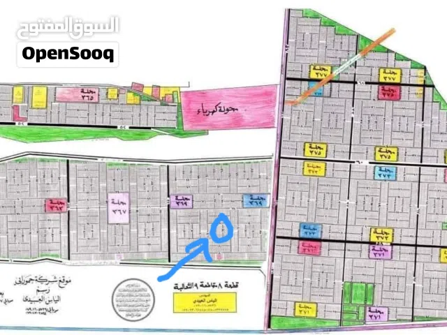 قطعة ارض سكنية للبيع في منطقة الثعالبة