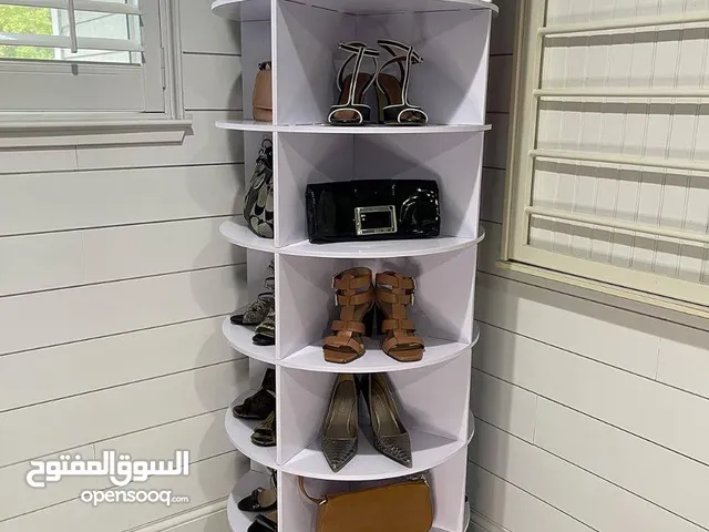 خزانة الاحذية الدوارة التريند