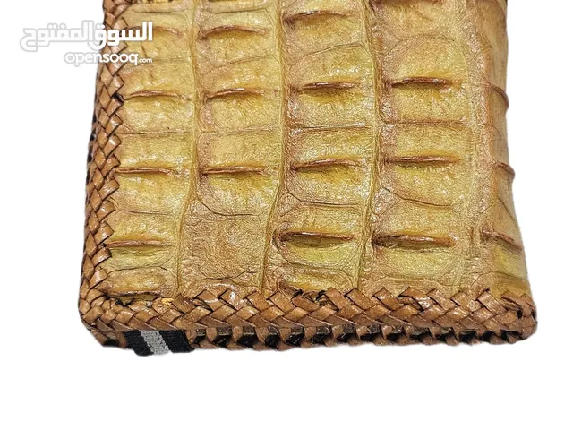 محفظة رجاليه - جلد تمساح - تايلندي