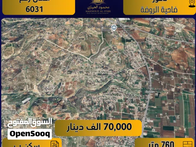 Residential Land for Sale in Amman Husban