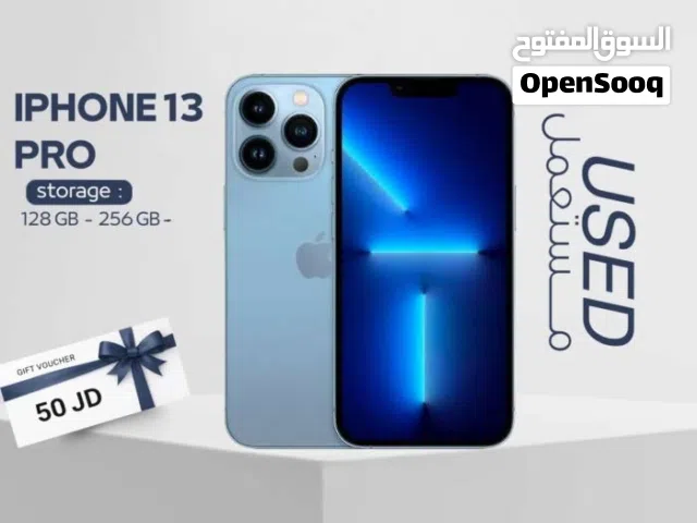 IPHONE 13 PRO ( 128GB ) USED /// ايفون 13 برو ذاكرة 128 مستعمل وكاله