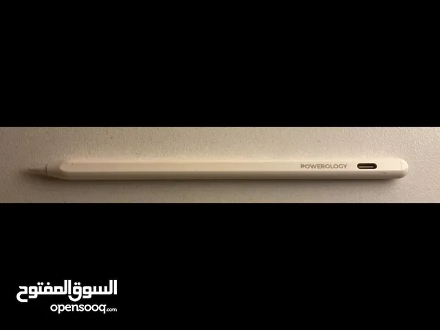 قلم ايباد powerology متوافق مع جميع شاشات ipad التي تدعم تقنية القلم مدة الاستخدام : شهر