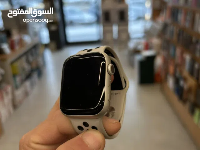 ساعة ابل الجيل 8 حجم45 بطارية 90 نضافة 90%