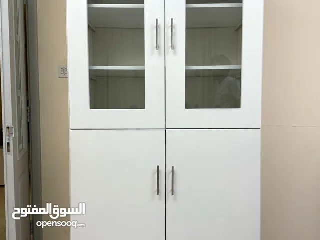 Modern 6-Shelf Cabinet with Glass Display Discounted – AED 349 Only Ready for Pickup – Sharjah