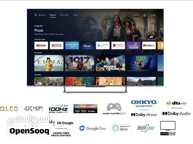 TCL TV  55 QLED TV 4k