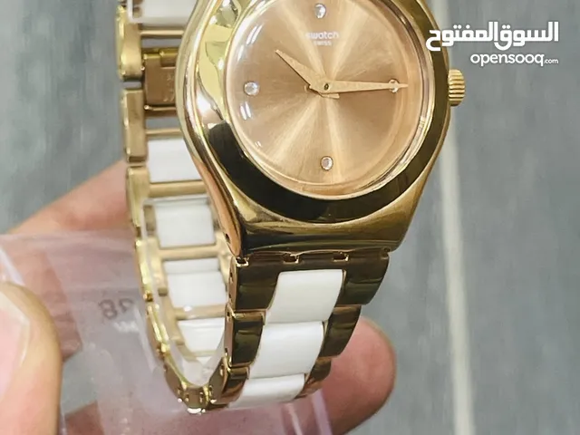 Swatch swiss مجموعة ساعات سواتش سويسري الساعات بحالة الوكالة بدون علبة وكفالة استعمال خفيف