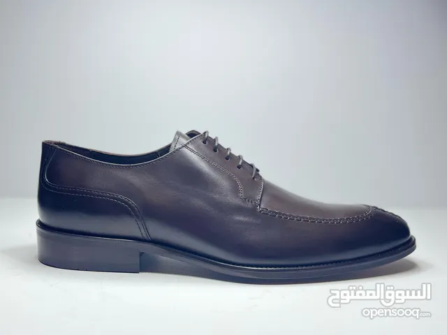 حذاء رسمي جلد طبيعي ماركة Lucci Verrosi جديد لون بني