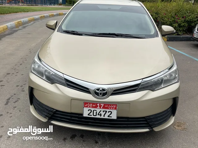 Toyota Corolla 2018 in Abu Dhabi