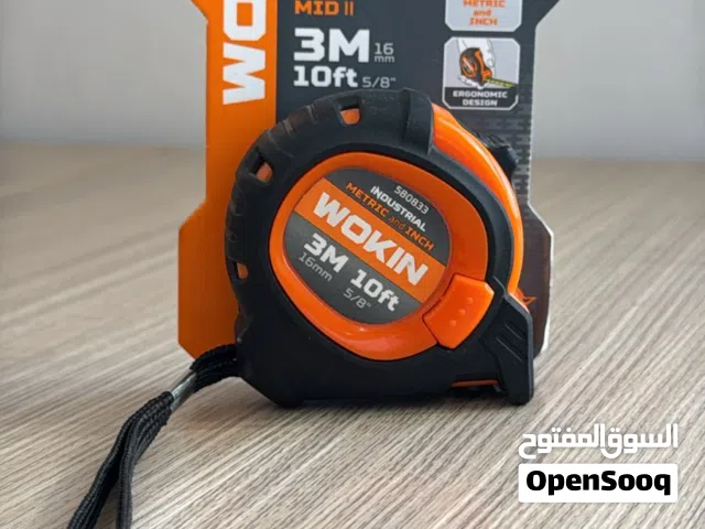 WOKIN Measuring Tape with SIYAB TRADING شريط القياس ( فوت ) 3 متر مع سياب للتجارة