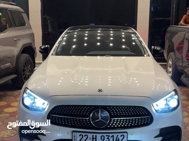 مرسيدس E200 2021 وارد الماني مكفولة دبل بصمه سيارة جديده العنوان اليرموك  ماكو اخته بغداد